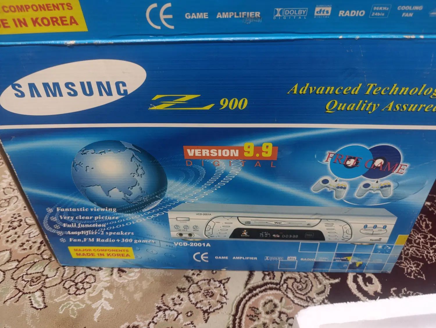 دستگاه vcd سامسونگ|پخش‌کننده DVD و ویدیو|تهران, افسریه جنوبی|دیوار