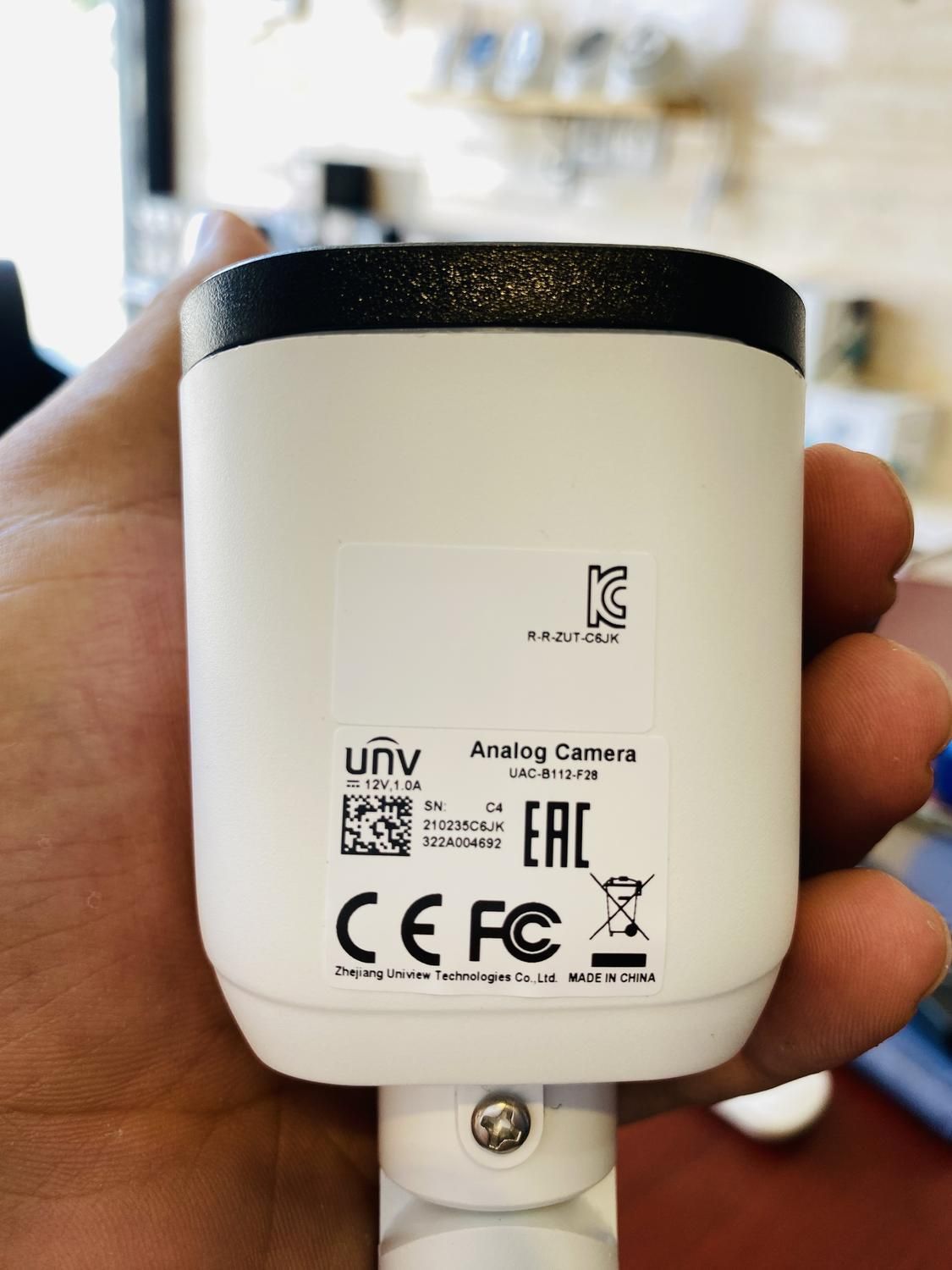 پک دو دوربین مداربسته برند معتبر UNV|دوربین مداربسته|پرند, فاز ۱|دیوار