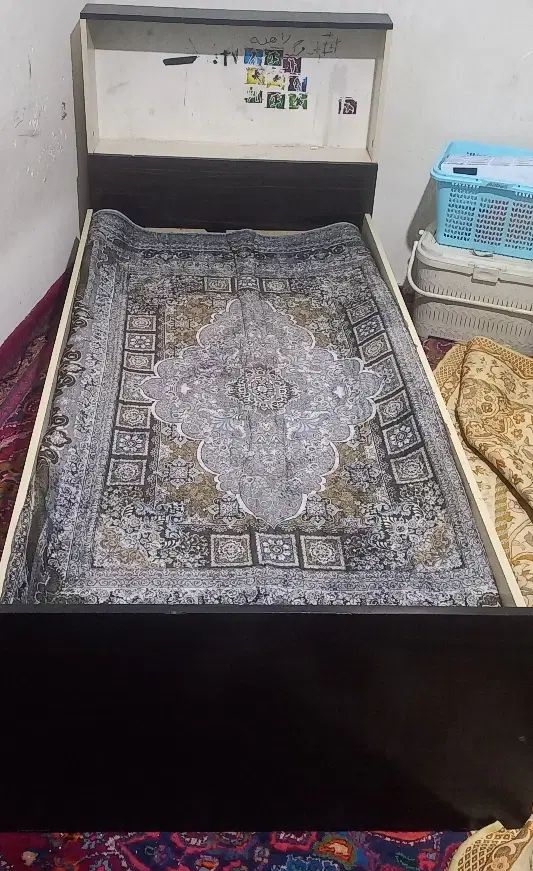 سرویس خواب نوجوان ۴ تیکه|تخت و سرویس خواب|مشهد, ثامن|دیوار