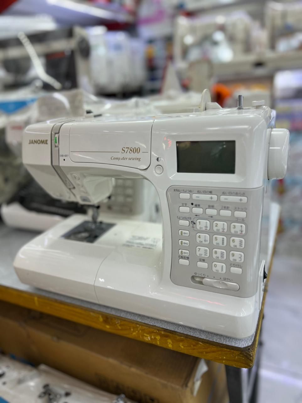 چرخ خیاطی گلدوزی ژانومه s7800 اصل|چرخ خیاطی و ریسندگی|تبریز, |دیوار