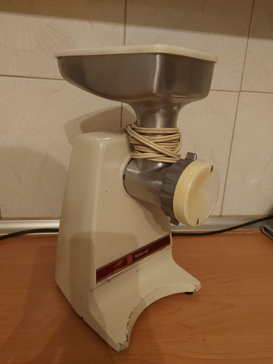 چرخ گوشت ناسیونال اصل ژاپن|خردکن، آسیاب، غذاساز|گنبد کاووس, |دیوار