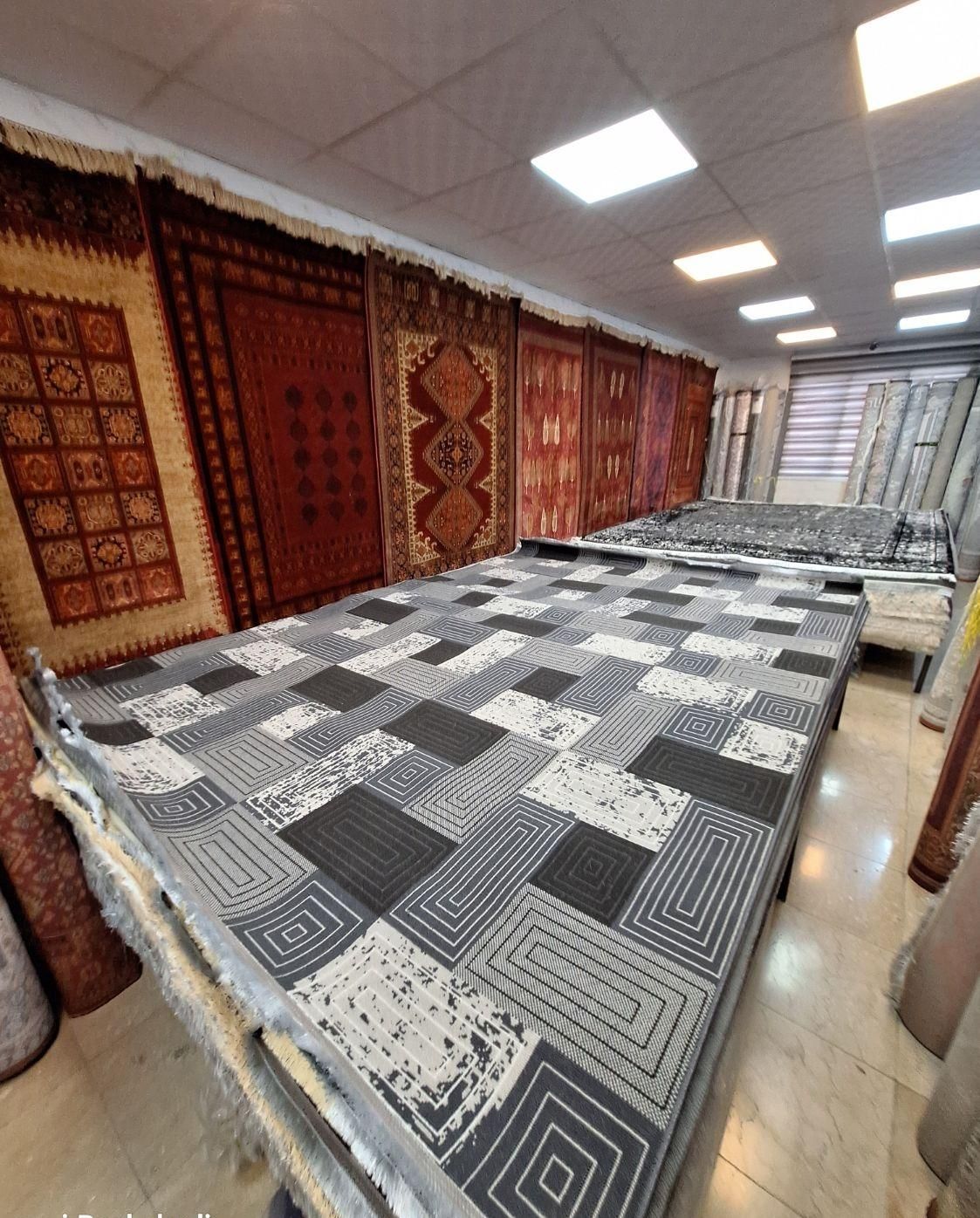 گلیم فرش ۹ متر نقشه ستاره کد 0415 تبریزان|گلیم، جاجیم، گبه|مشهد, امیر|دیوار