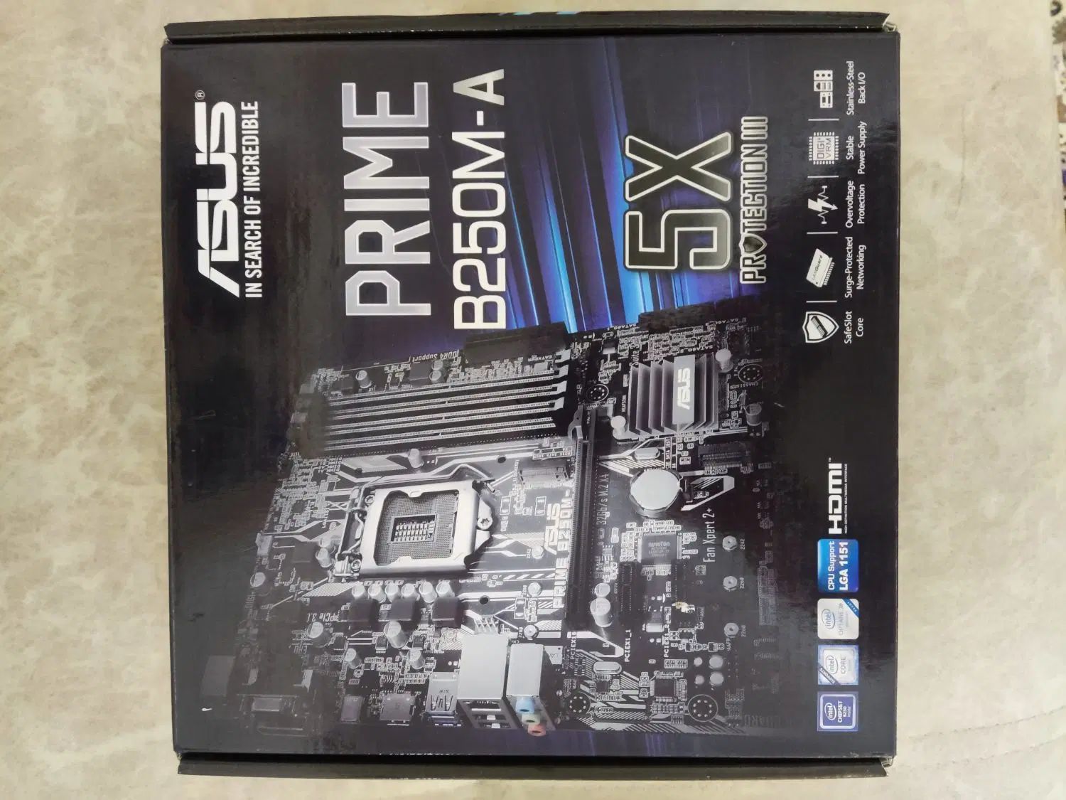 مادربرد ایسوس Asus PRIME B250M-A|قطعات و لوازم جانبی رایانه|تهران, تهرانسر شمالی|دیوار