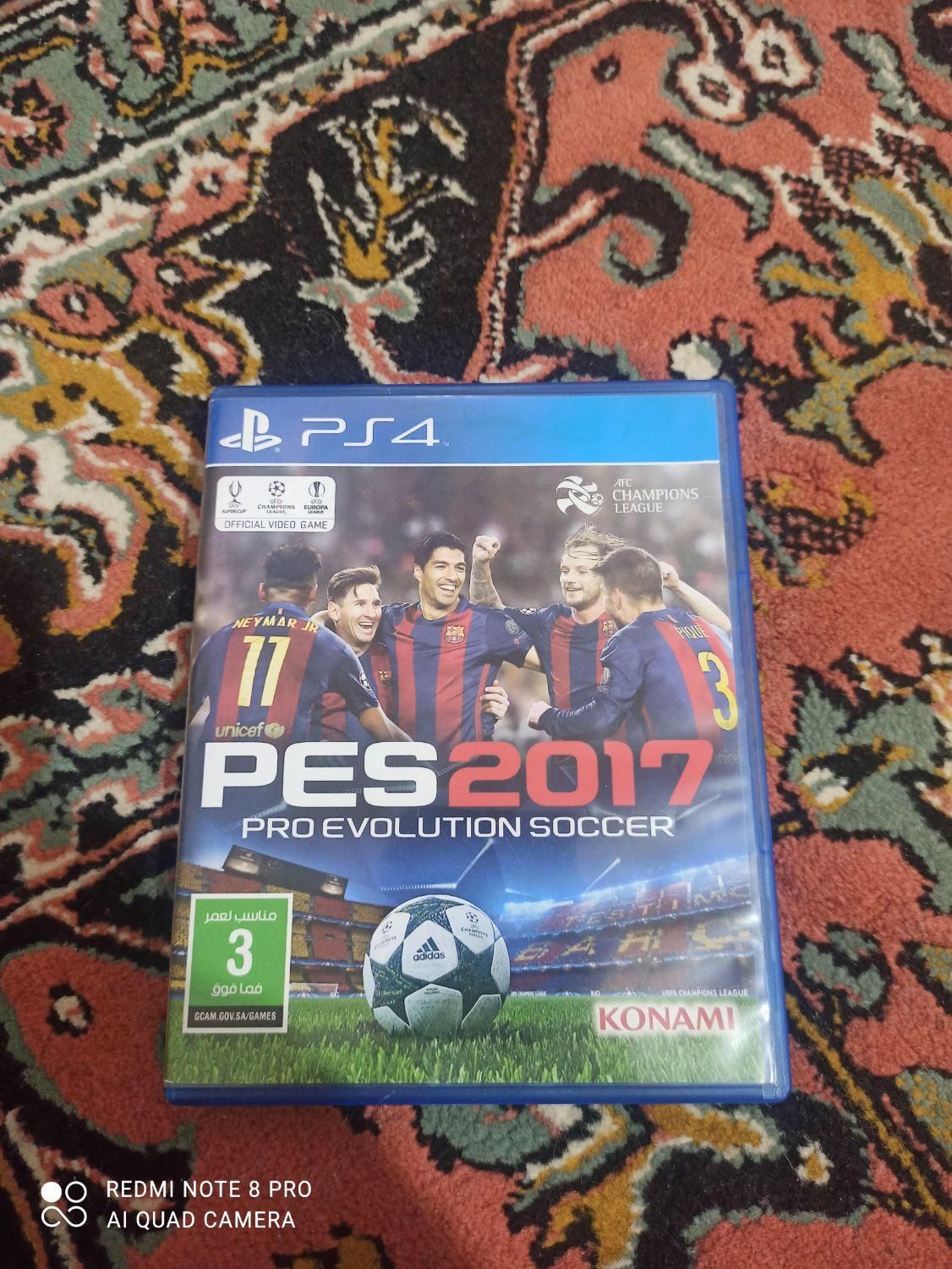 disk pes17|کنسول، بازی ویدئویی و آنلاین|تبریز, |دیوار