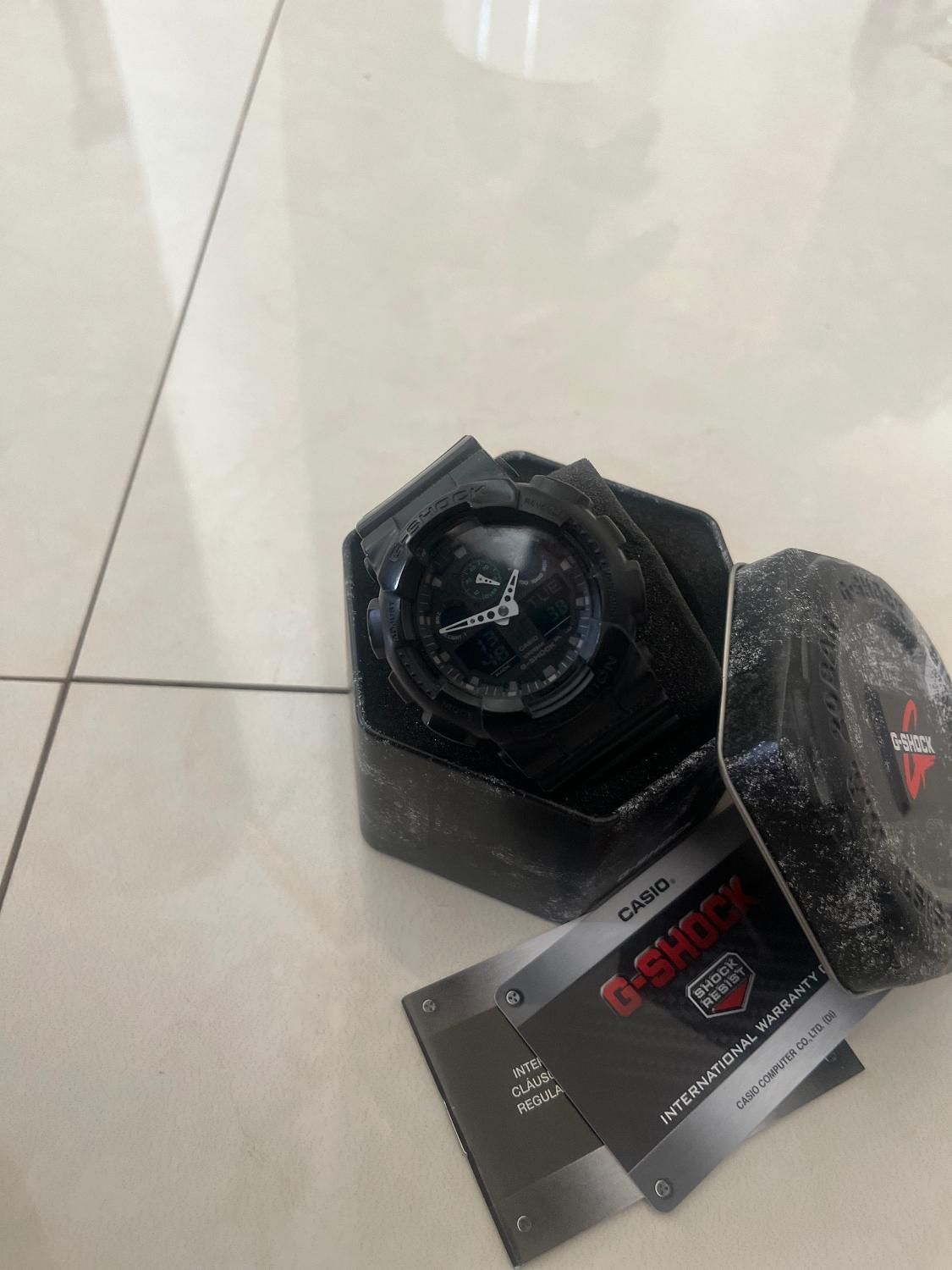ساعت کاسیو جی شاک در حد نو مدل GA-100mb-1a|ساعت|کرمان, |دیوار