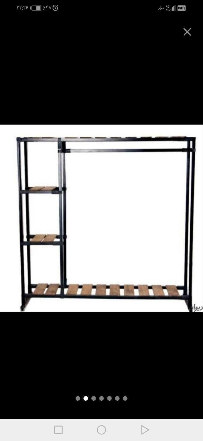 شلف فلزی آلن خور (رگال)|کتابخانه، شلف، قفسه‌های دیواری|ارومیه, |دیوار