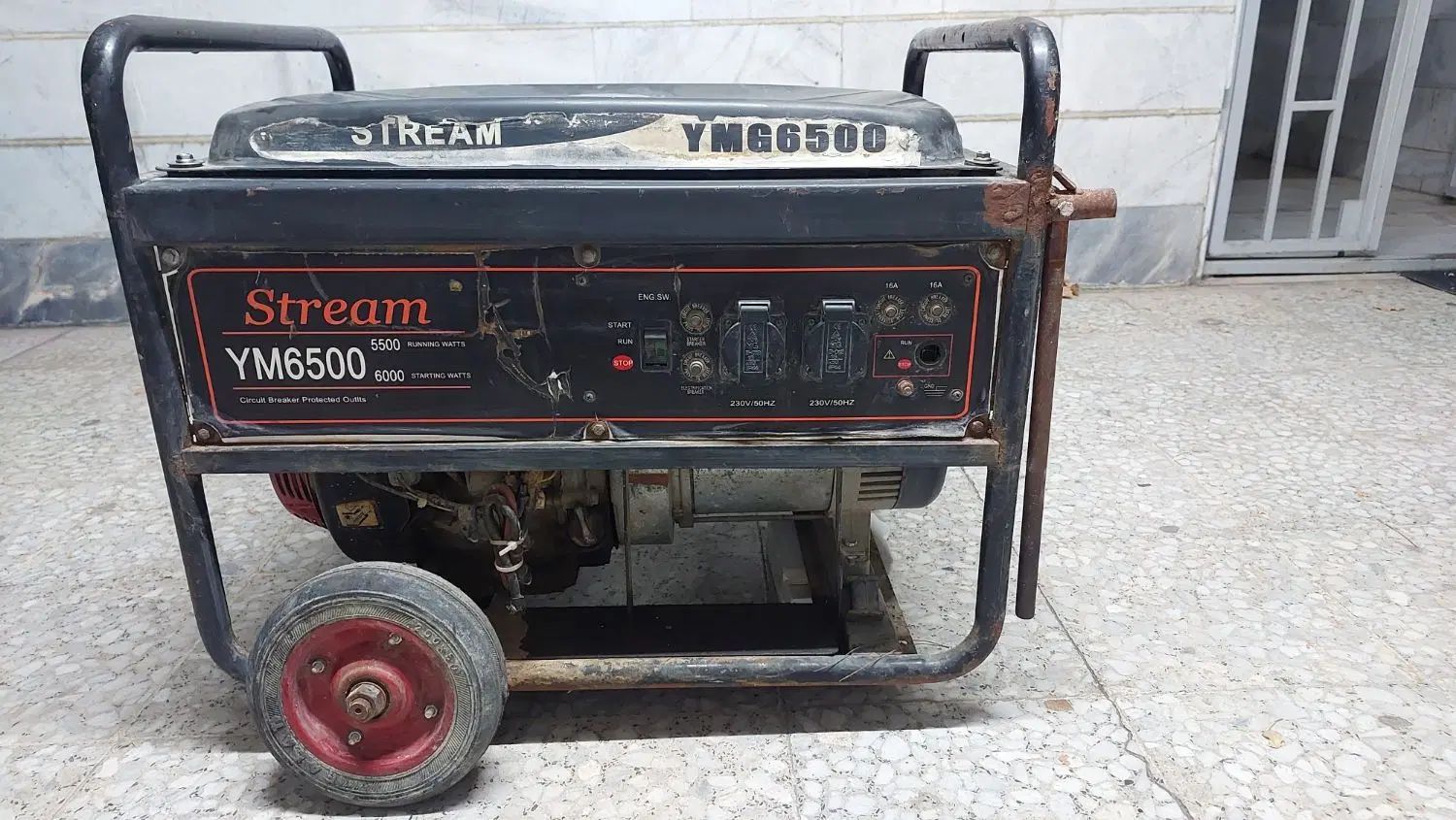 موتور برق استریم YM6500|ابزارآلات|کرج, شهرک ولیعصر|دیوار