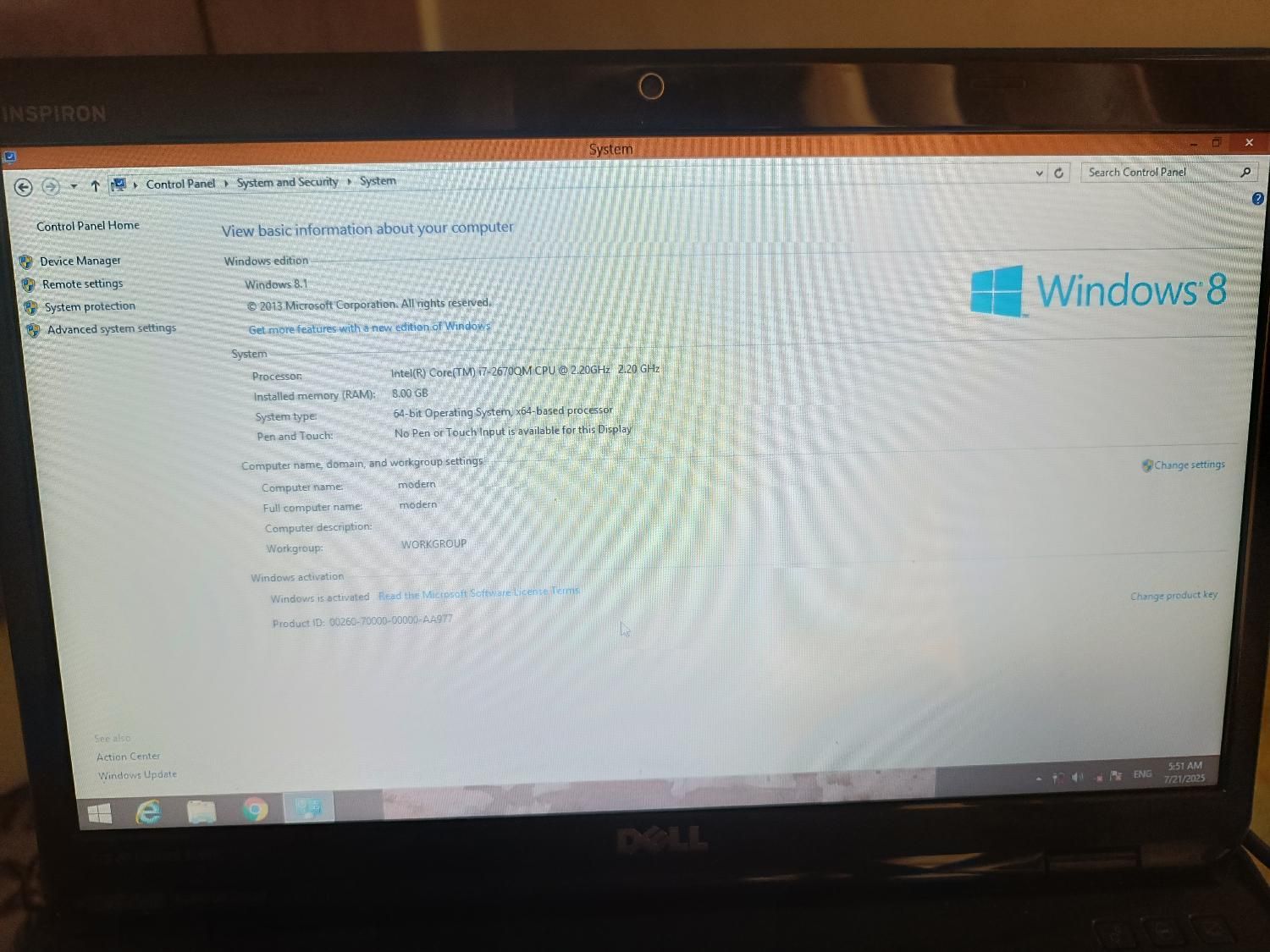 لبتاب Dell|رایانه همراه|تهران, دبستان|دیوار