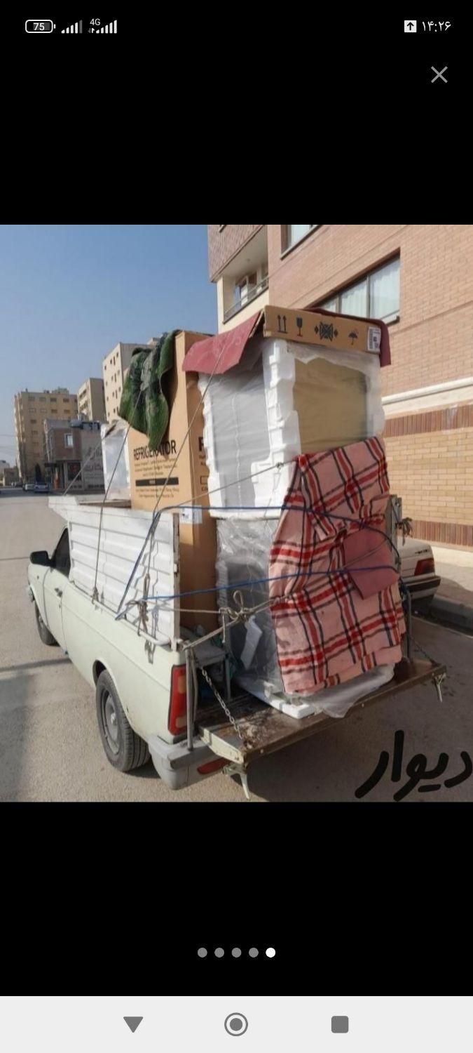 حمل بار با نیسان یا وانت و کارگر ماهر اثاثیه منزل|خدمات حمل و نقل|ایلام, |دیوار