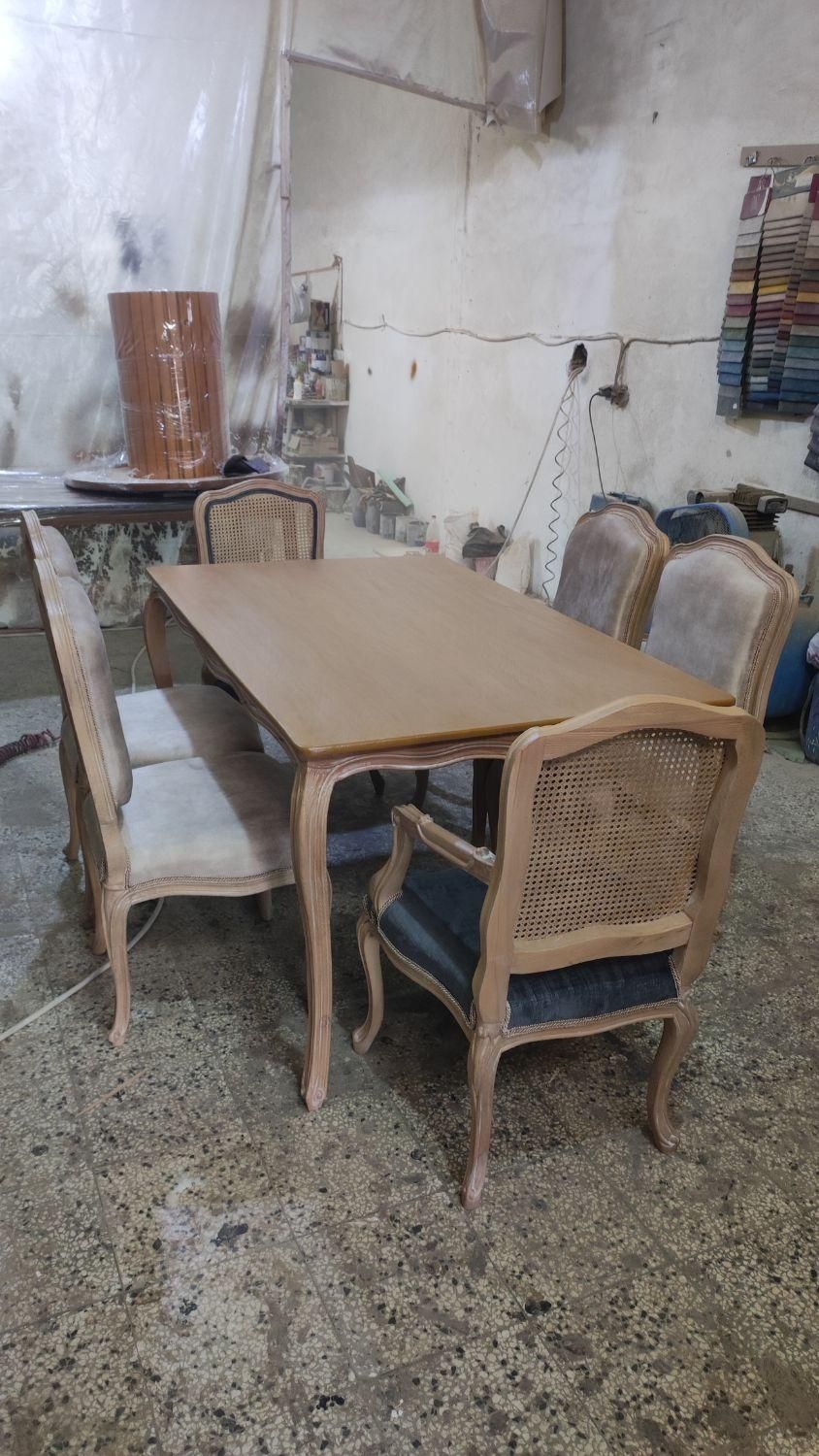 ناهارخوری.غذاخوری.نهارخوری ابزاری فرانسوی کد۰۳|میز و صندلی غذاخوری|مشهد, خواجه ربیع|دیوار