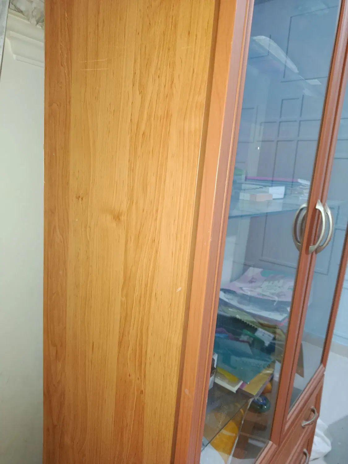 دراور یا کتابخانه|کتابخانه، شلف، قفسه‌های دیواری|مشهد, سرافرازان|دیوار