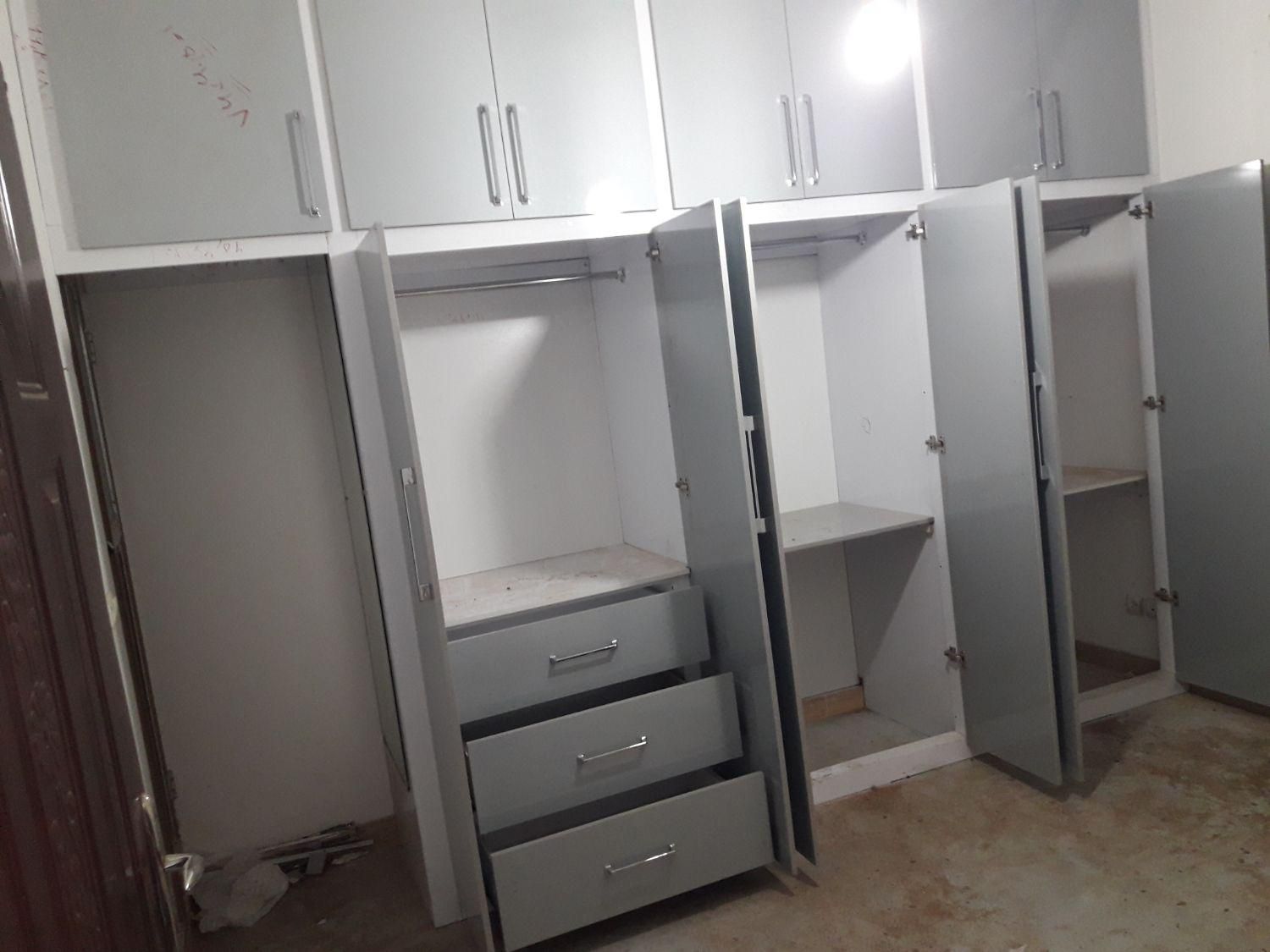 انواع مدل کمد و کاببنت|کتابخانه، شلف، قفسههای دیواری|شیروان (خراسان), |دیوار