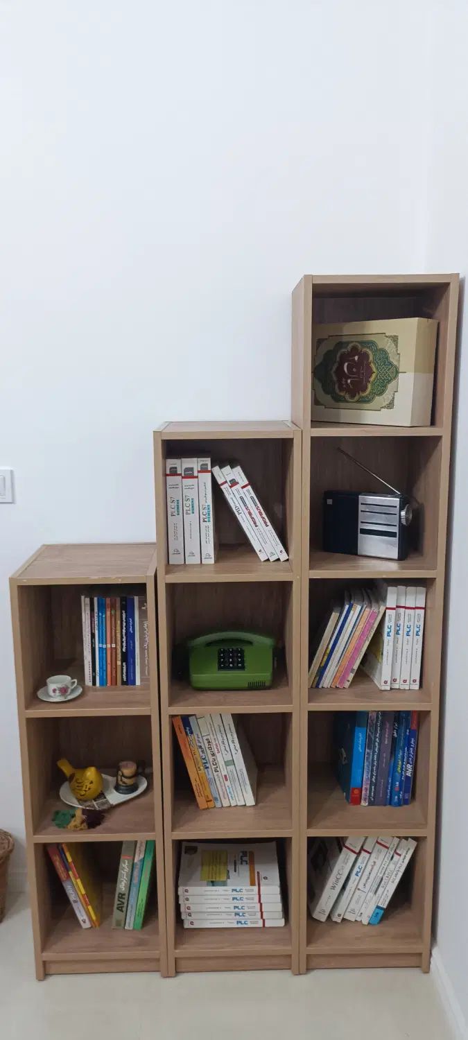 قفسه کتاب و..|کتابخانه، شلف، قفسه‌های دیواری|مشهد, شهید رضوی|دیوار