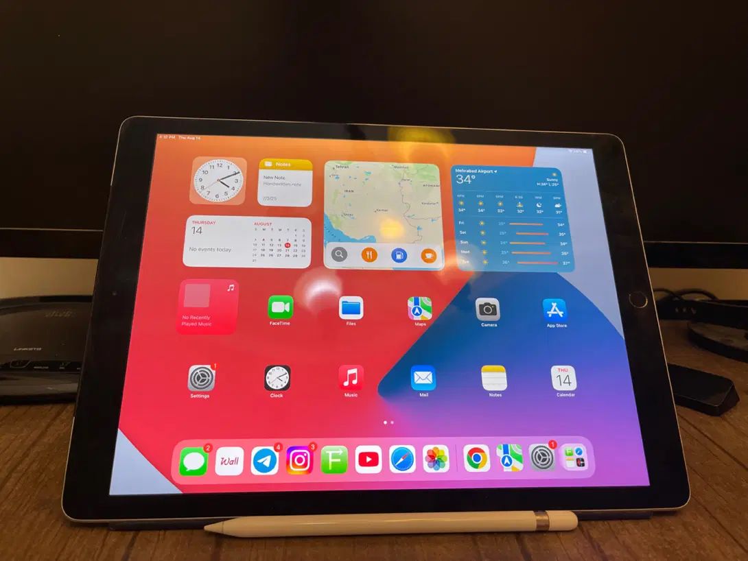 ipad pro 12.9 cellular 128gb apple pencil|تبلت|تهران, نازی‌آباد|دیوار