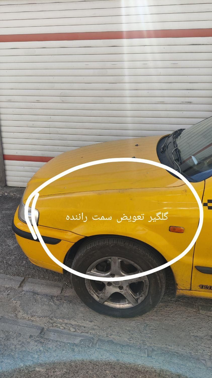 تاکسی سمند ef7 مدل ۹۶ مناسب برا همه|خودرو سواری و وانت|تبریز, |دیوار