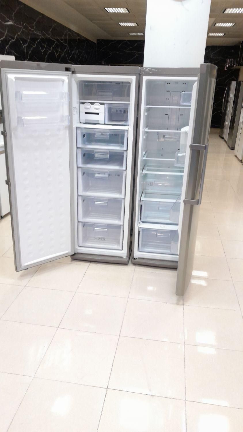 دوقلوکُره ای* سامسونگ استیل باگارانتی مدلRR19/RZ18|یخچال و فریزر|تهران, دبستان|دیوار