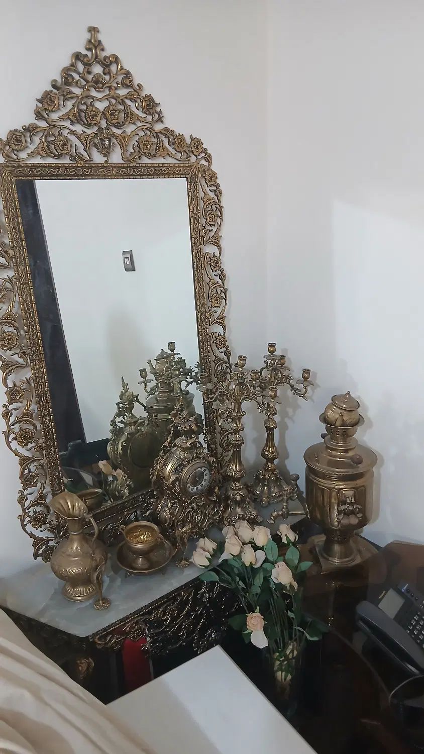اینه ،شمعدان وکنسول ، سماور،ساعت  ولوستر طرح فرشته|لوستر و چراغ آویز|تهران, عبدل‌آباد|دیوار