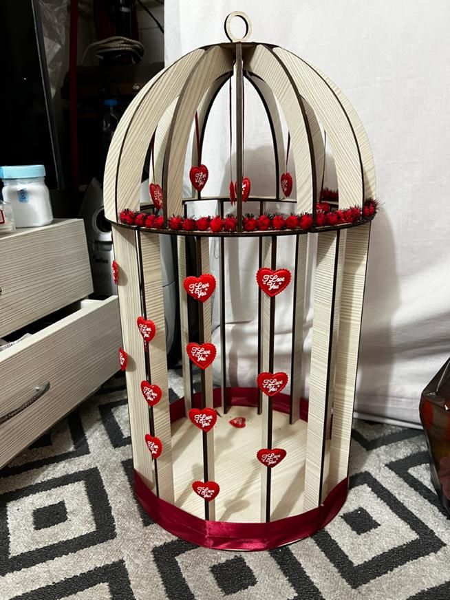 قفس ولنتاین|صنایع دستی و سایر لوازم تزئینی|تربتحیدریه, یحیی آباد|دیوار