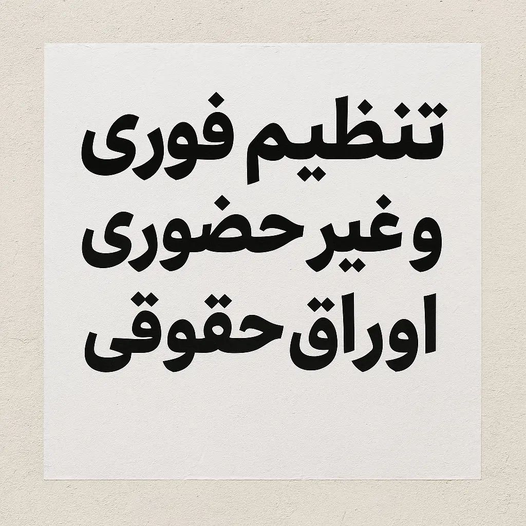 تنظیم لایحه و اظهارنامه دادخواست و شکوائیه|خدمات مالی، حسابداری، بیمه|تهران, قلهک|دیوار