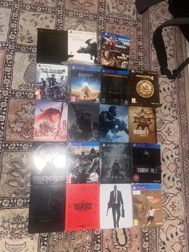 بازی ps4&ps5 steel book|کنسول، بازی ویدئویی و آنلاین|تهران, مینی‌سیتی (شهرک نفت)|دیوار