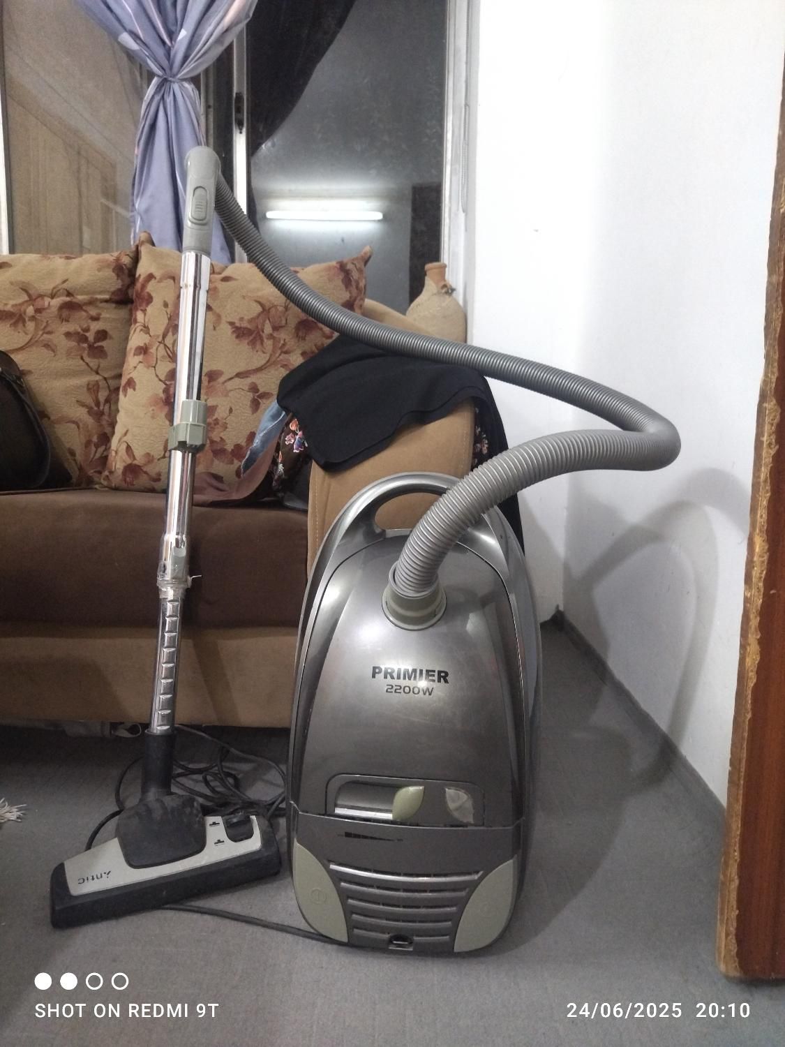 جارو برقی  2200W  PRIMIER|جاروبرقی، جارو شارژی، بخارشو|تربت جام, بیست متری منبع آب|دیوار