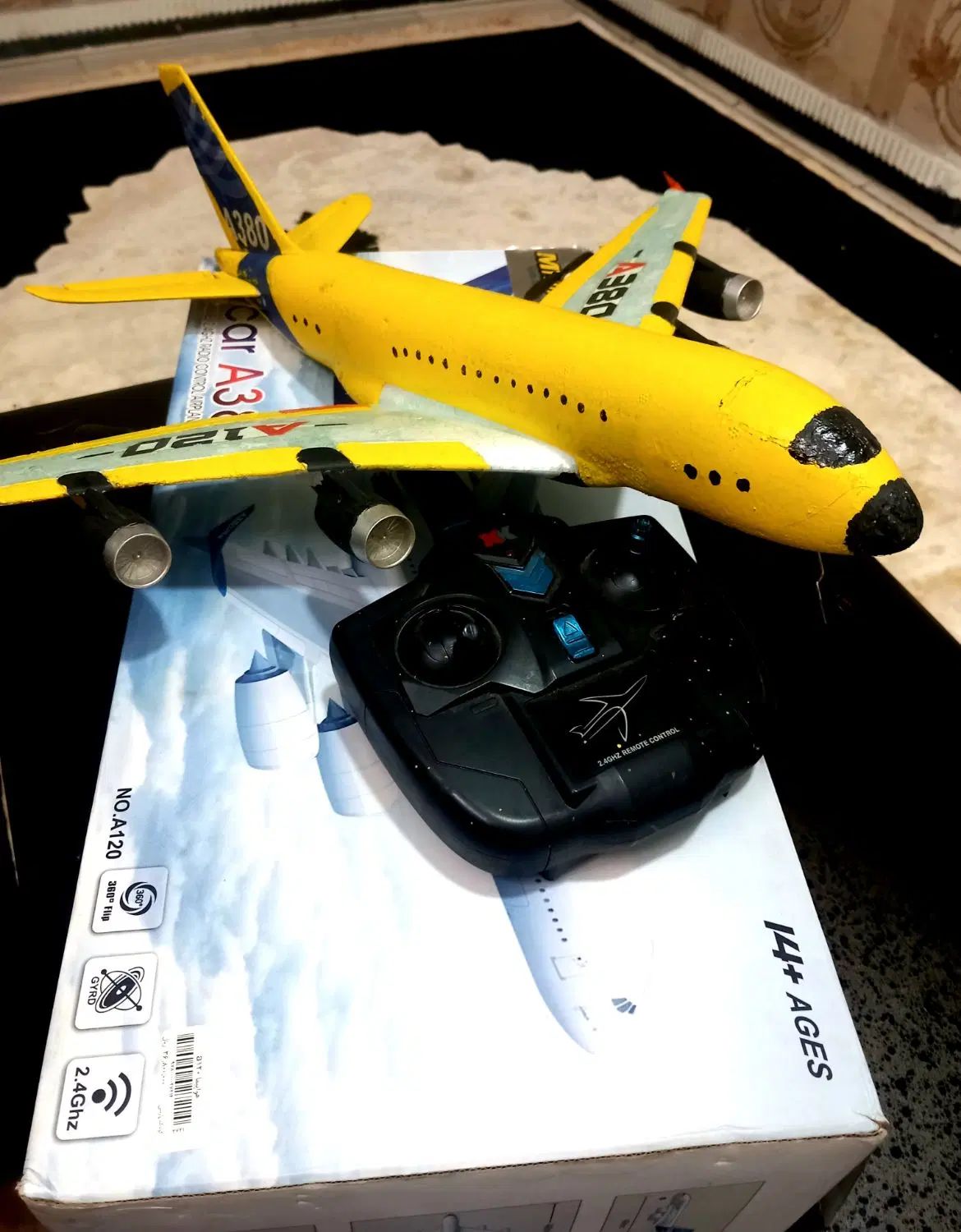 هواپیما کنترلی Air car  A380|اسباب‌‌بازی|تهران, جلیلی|دیوار