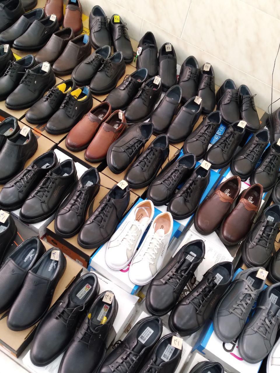 کفش چرم طبیعی مردانه|کیف، کفش، کمربند|زنجان, |دیوار