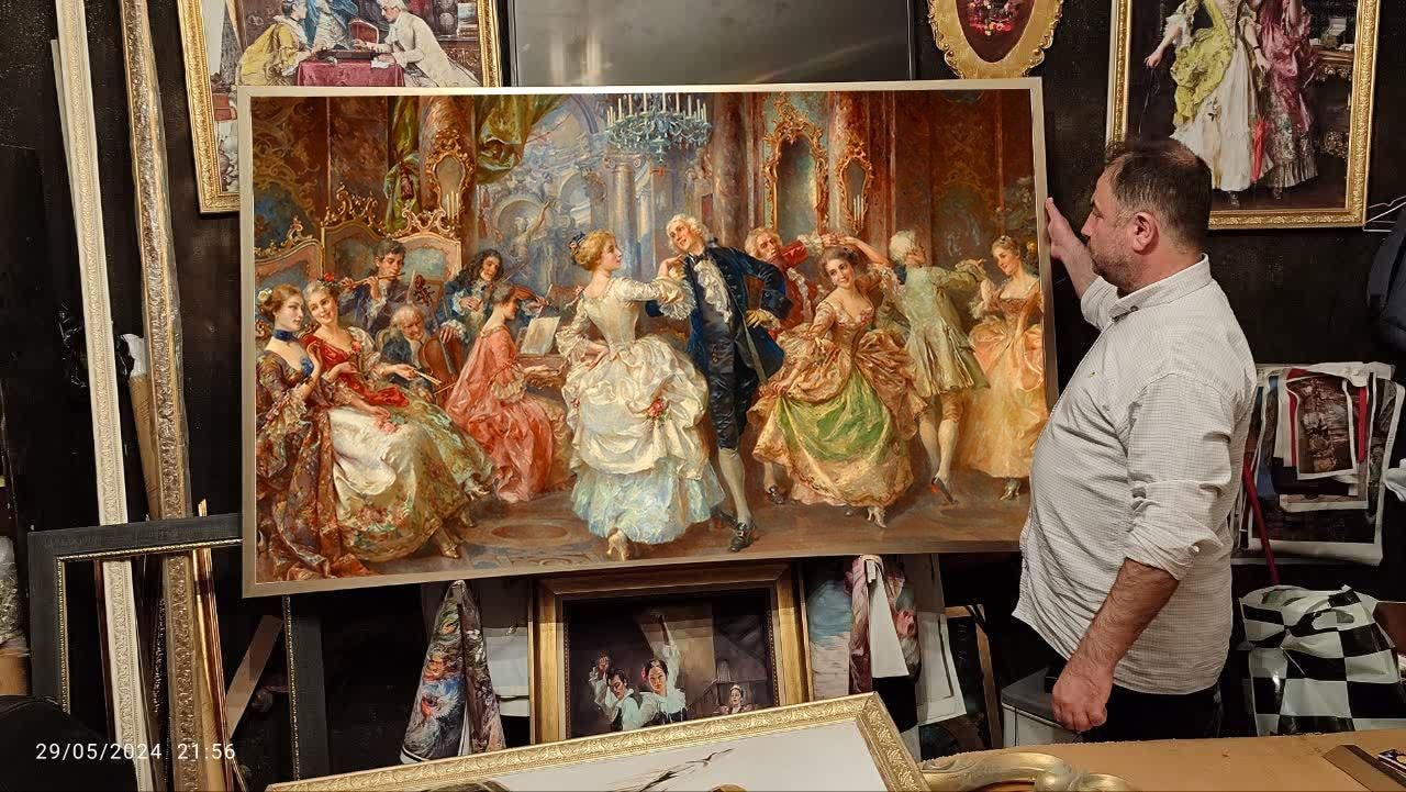 تابلو کد۶۵۴۳قلم زنی ۱۸۰ در ۱۲۰|تابلو، نقاشی، عکس|تهران, تهرانپارس غربی|دیوار