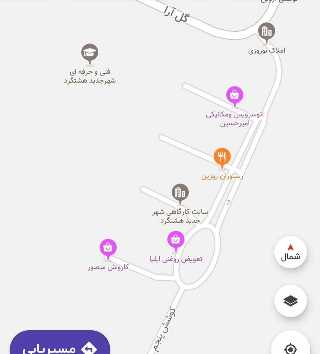 زمین ۲۷۰ متری سایت کارگاهی شهر جدید هشتگرد مهستان|فروش دفتر صنعتی، کشاورزی، تجاری|هشتگرد, |دیوار