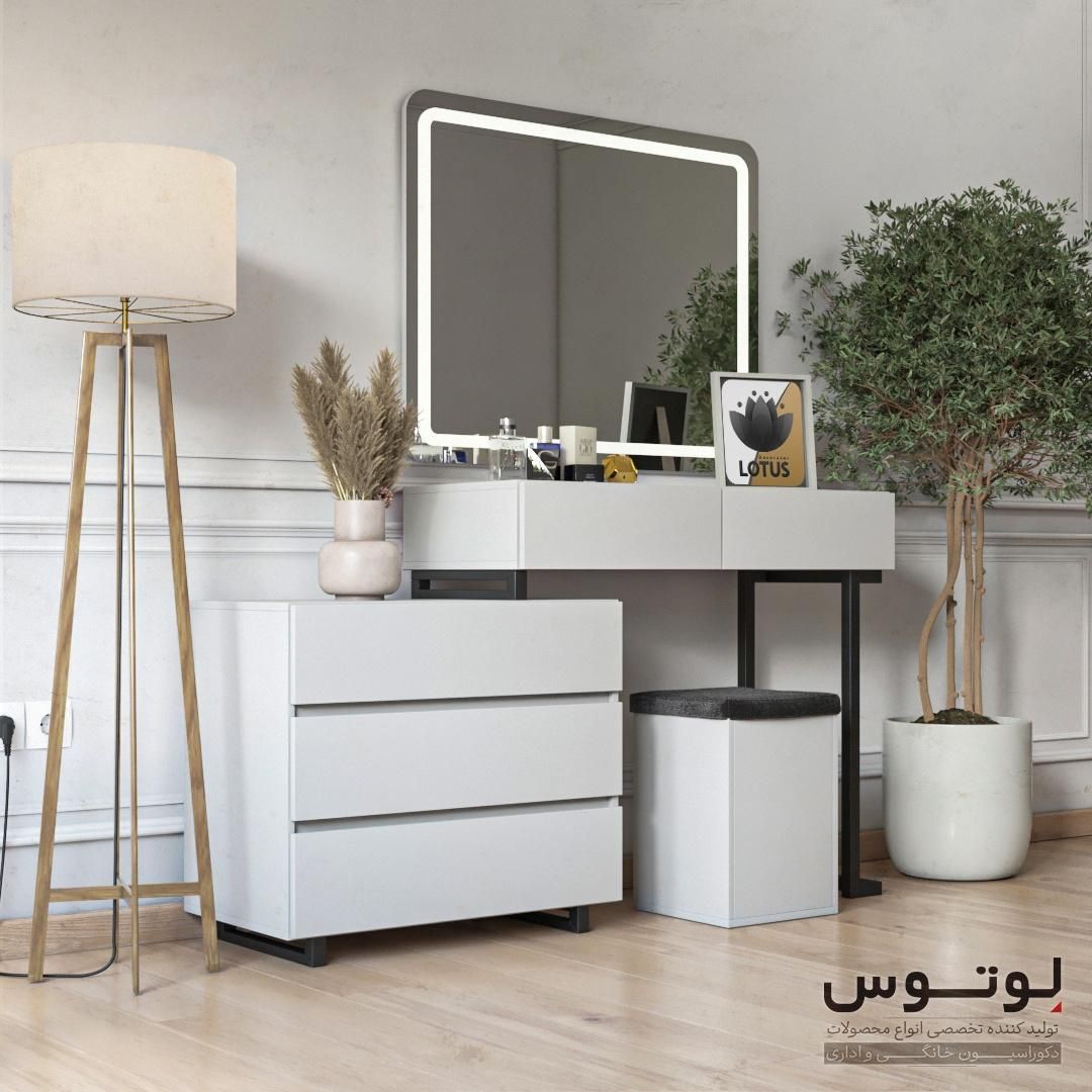 میز آرایش مدرن (مدل ایتو DT-2447)|تخت و سرویس خواب|تهران, تهرانپارس غربی|دیوار
