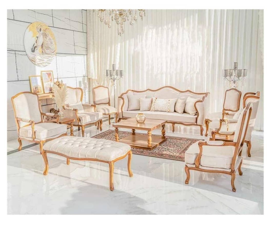 مبل سلطنتی استیل کلاسیک چستر راحتی|مبلمان خانگی و میز عسلی|رباطکریم, وهن آباد|دیوار