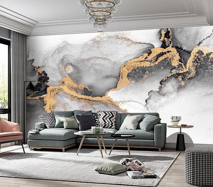 انواع کاغذ دیواری و پوستر سه بعدی|مصالح و تجهیزات ساختمان|قم, چهل درخت|دیوار