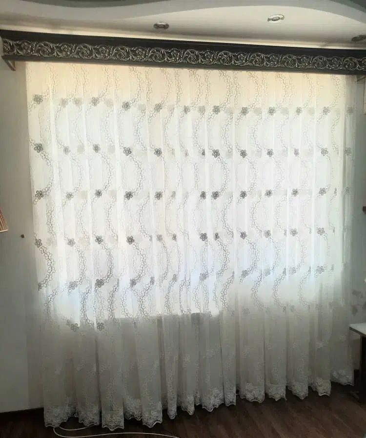 پرده پذیرایی|پرده، رانر، رومیزی|رشت, پل تالشان|دیوار