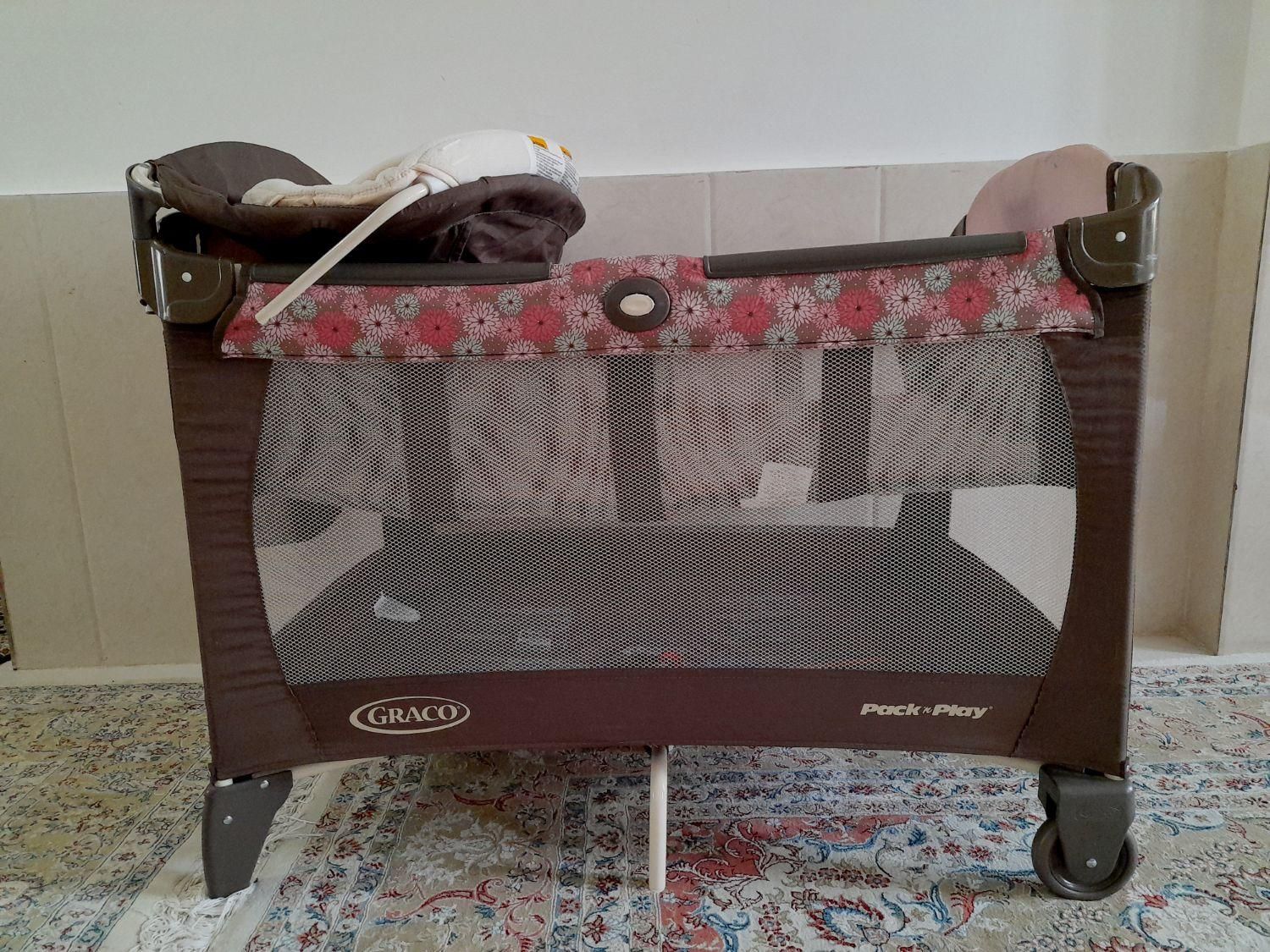 ست تخت پارک وکریر مارک گراکو (GRACO)|کالسکه و لوازم جانبی|تهران, خانی‌آباد|دیوار