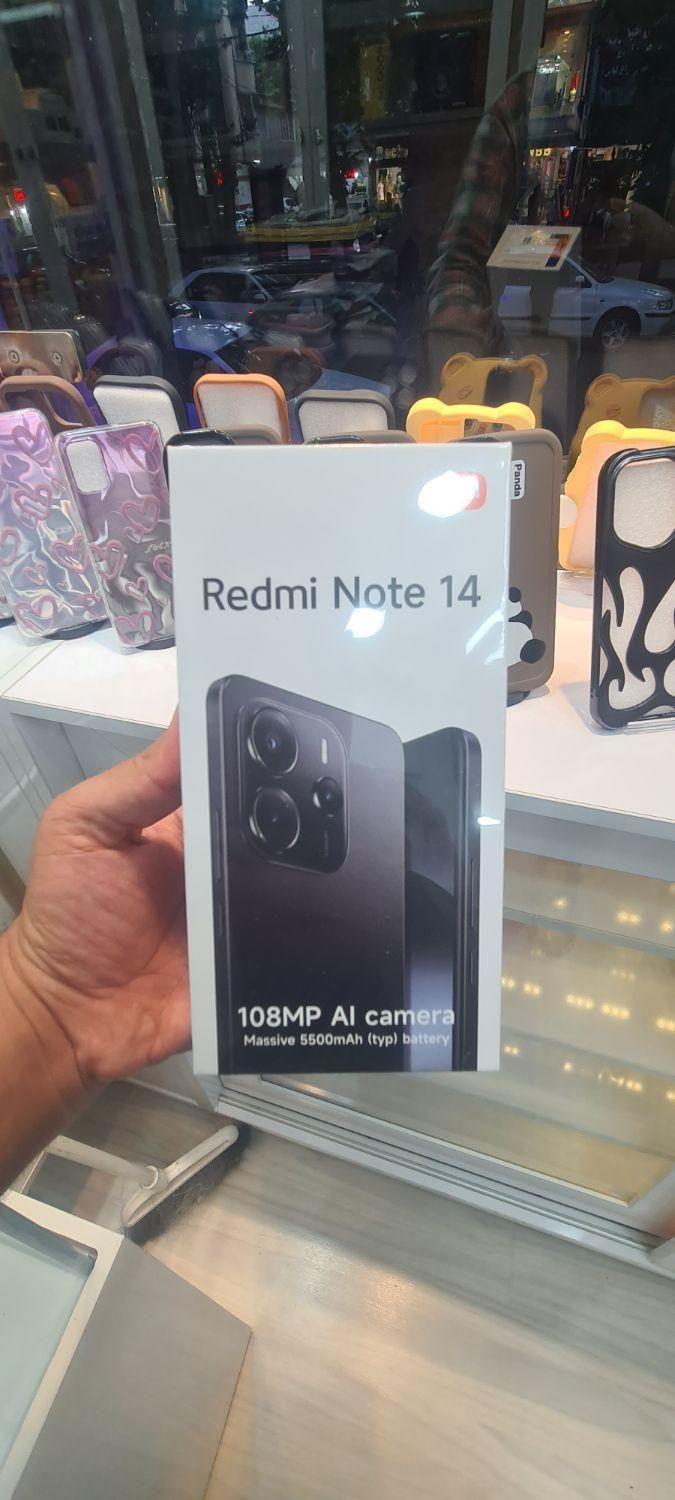 شیائومی Redmi Note 14 با حافظهٔ ۲۵۶ گیگابایت|موبایل|خرم‌آباد, |دیوار