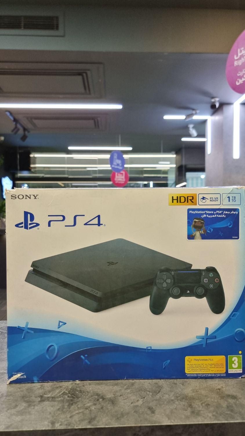 پلی استیشن ps4 slim|کنسول، بازی ویدئویی و آنلاین|تهران, صد دستگاه|دیوار