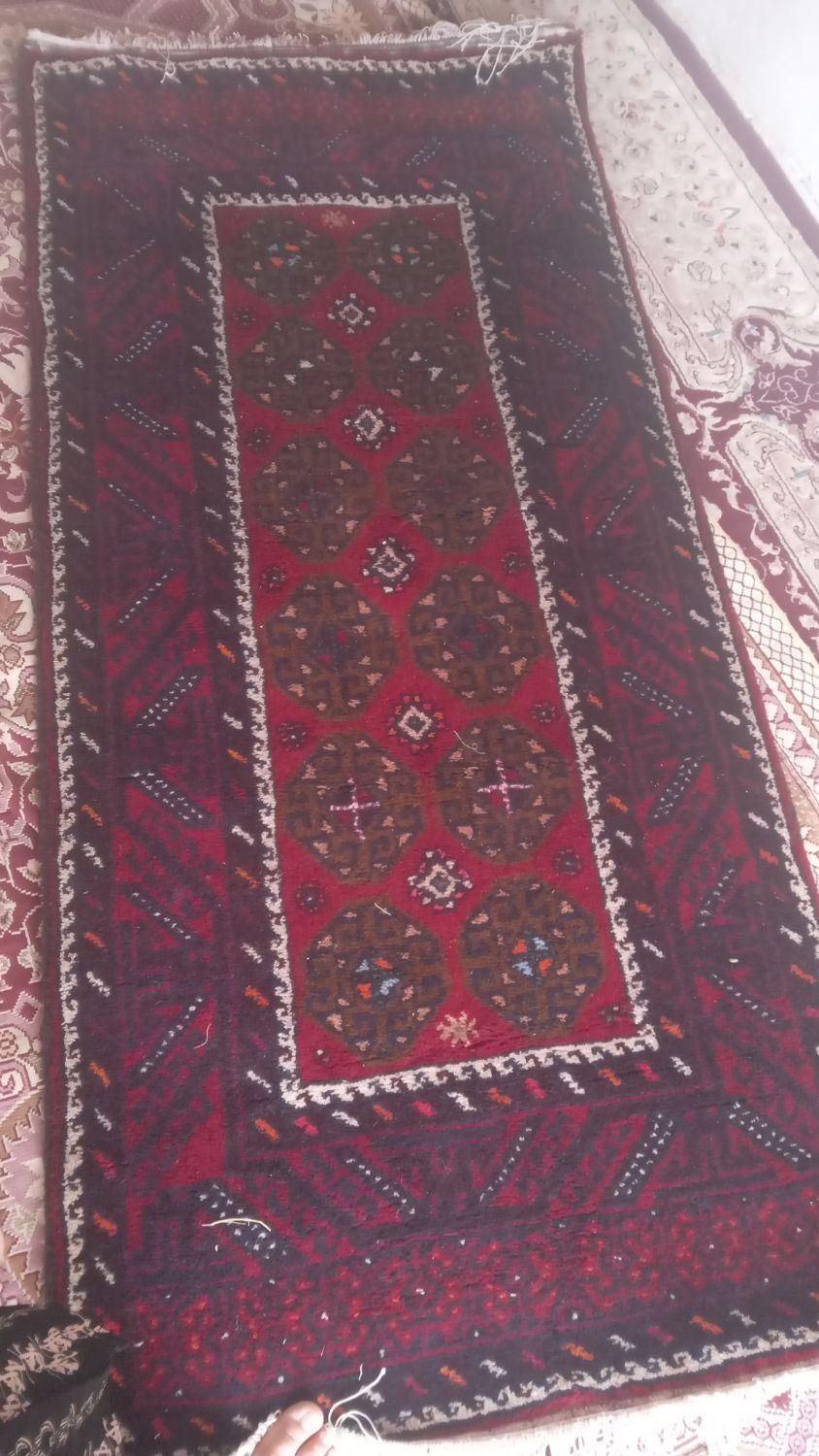 قالیچه دستباف خوب|فرش|قائن, |دیوار