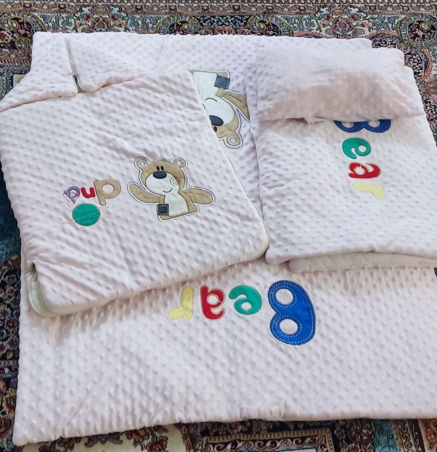 ست لحاف و تشک و بالش شیر دهی|اسباب و اثاث بچه|ری, ظهیرآباد|دیوار