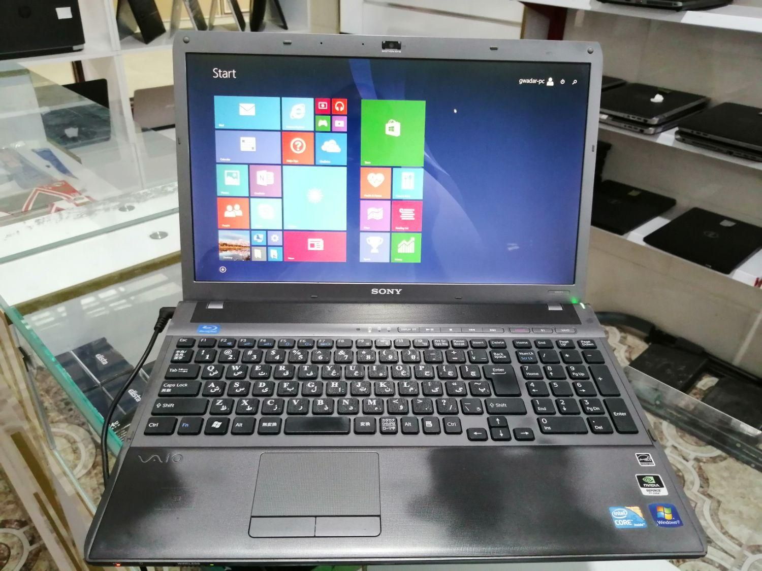 لپتاپ Sony core i5 صفحه فول اچ دی|رایانه همراه|سراوان, |دیوار