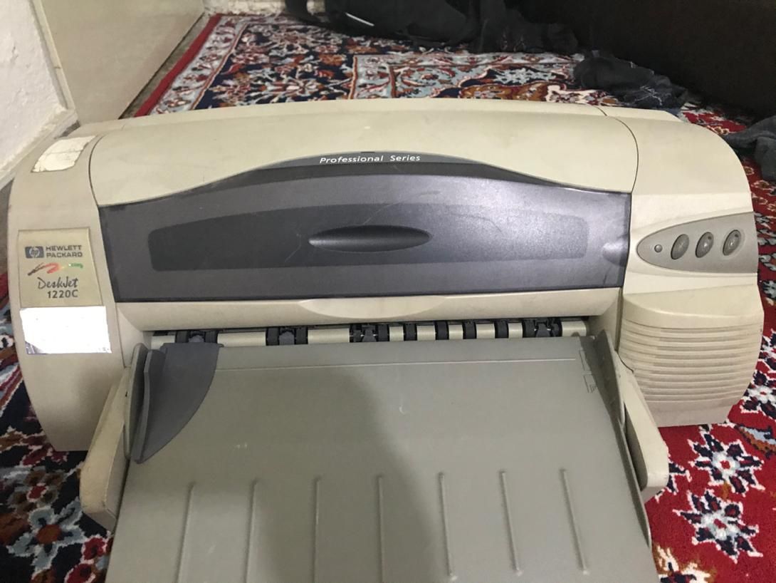 پرینتر رنگی hp 1220c|پرینتر، اسکنر، کپی، فکس|تهران, سبلان (لشگر)|دیوار