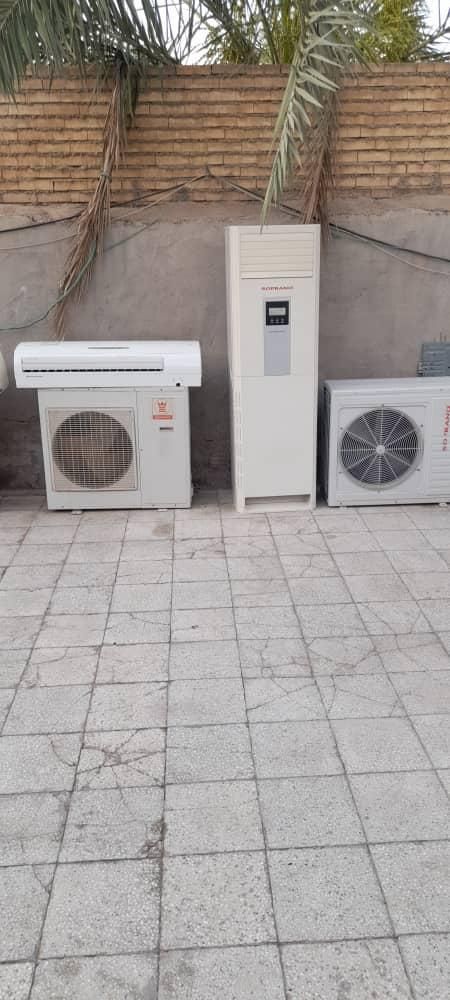فروش و خریدار کولر گازی سوخته سالم دوتیکه پنجره ای|کولر گازی و فن‌کوئل|اهواز, گلستان|دیوار