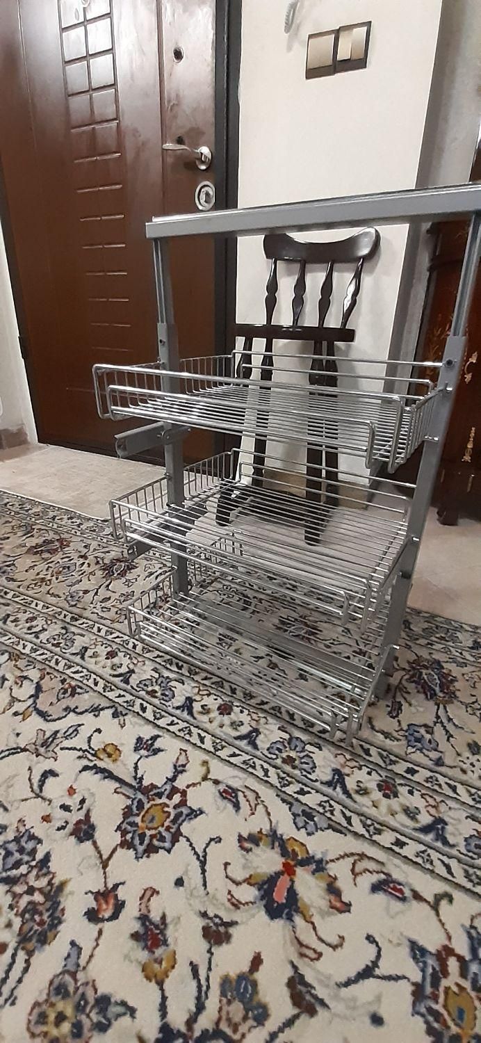 سبد سوپرمارکت کابینت|آب‌چکان و نظم‌دهنده ظروف|تهران, قیام|دیوار