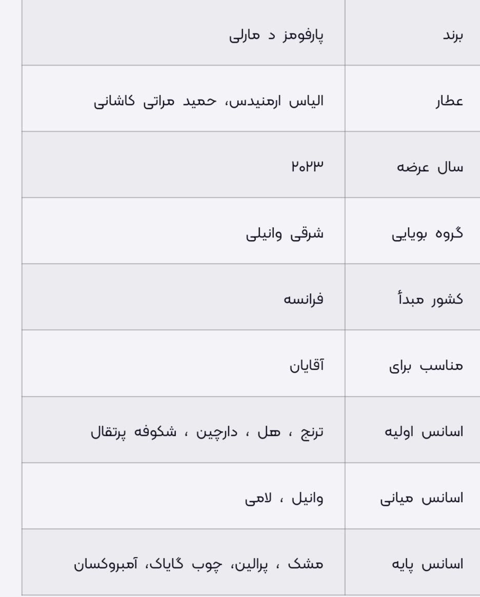 پرفیوم د مارلی التیر|آرایشی، بهداشتی، درمانی|تهران, پیروزی|دیوار