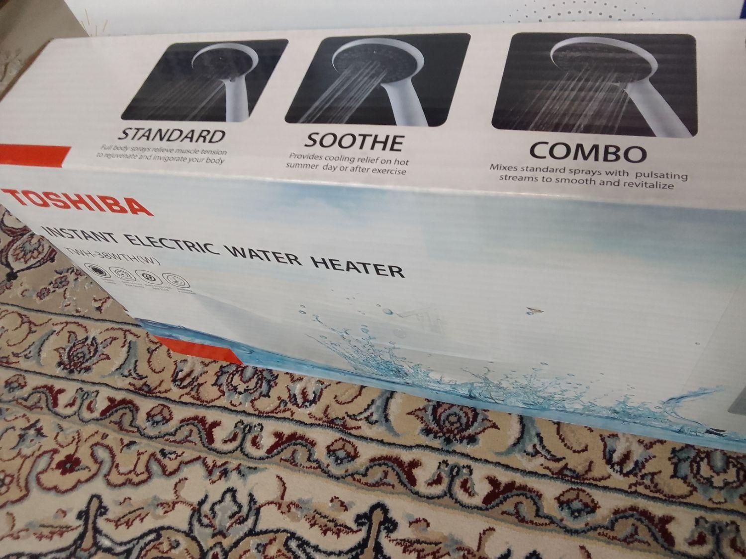 آبگرمکن برقی توشیبابدون مخزن|آبگرمکن، پکیج، شوفاژ|ری, دیلمان|دیوار