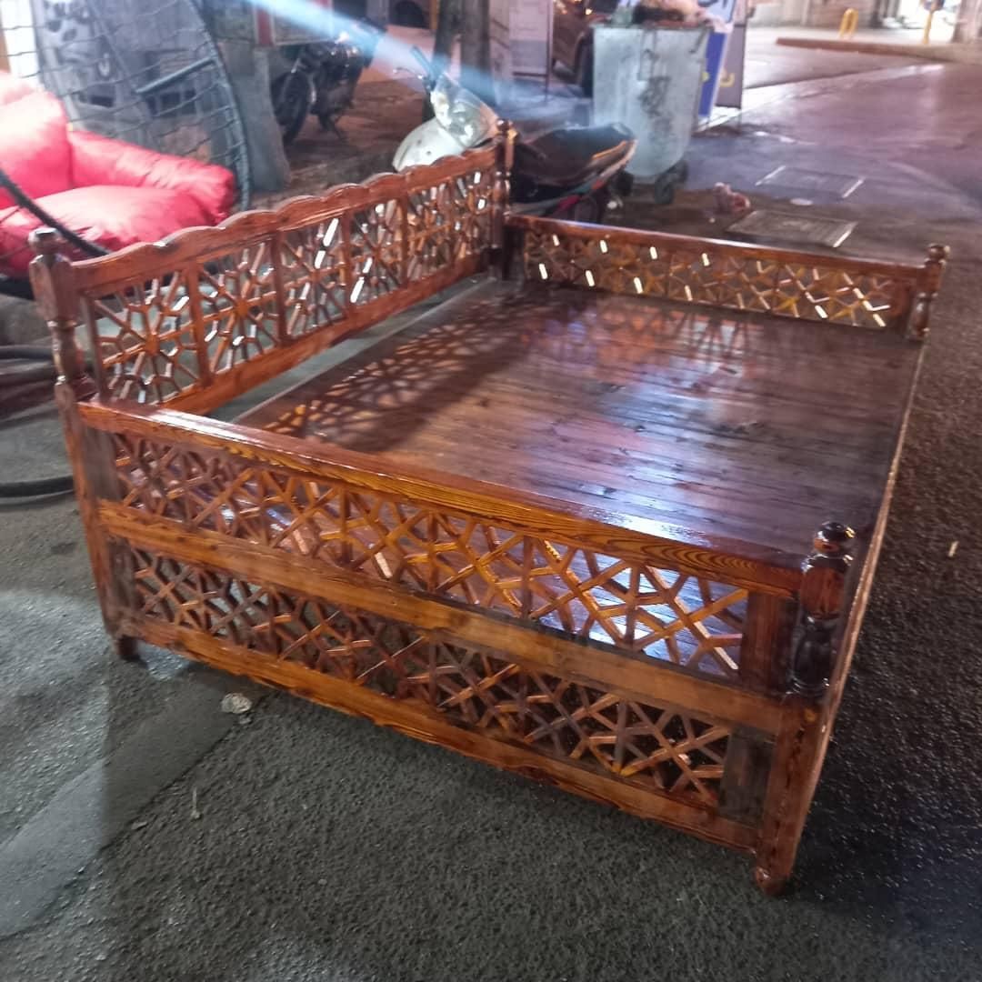 تولید و پخش انواع تخت سنتی (تولیدی)|مبلمان خانگی و میز عسلی|ساری, |دیوار