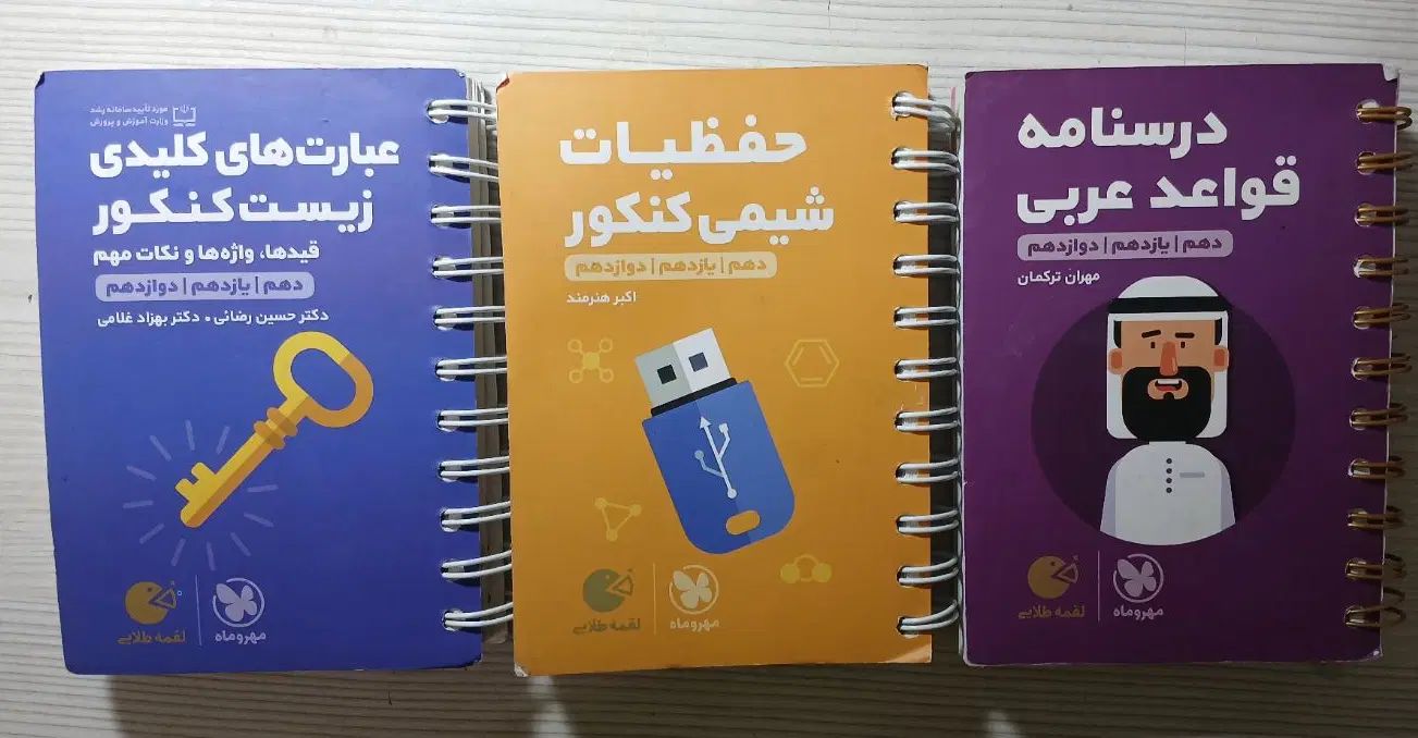 فروش کتاب خیلی سبز، آیکیو و لقمه طلایی و کنکوریوم|کتاب و مجله آموزشی|مشهد, عامل|دیوار