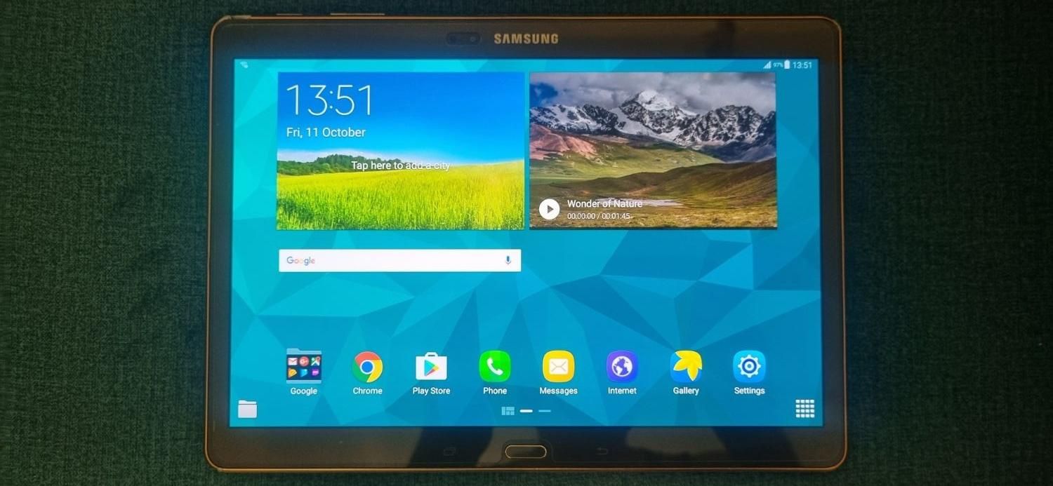 تبلت tab s سامسونگ ۱۰ اینچ مدل t805 رجیستر شده|تبلت|تهران, تهرانپارس غربی|دیوار