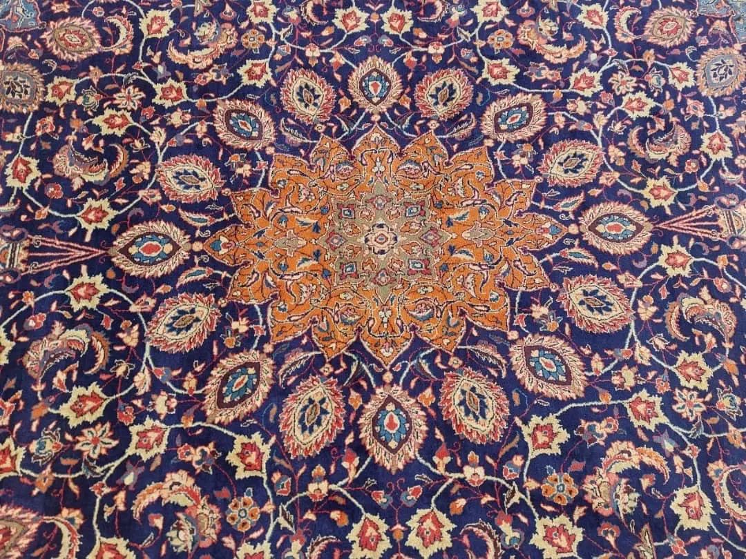 فرش ساروق اراک ۱۱متری قدمت ۶۵ساله پاخورده کلکسیونی|فرش|تهران, هروی|دیوار