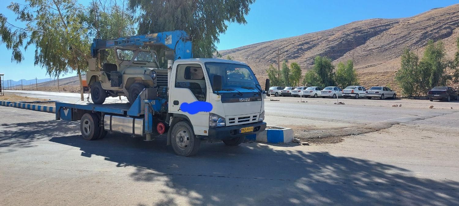 جرثقیل کفی ایسوزو سه تلسکوپ|خودرو سنگین|تهران, آبشار|دیوار