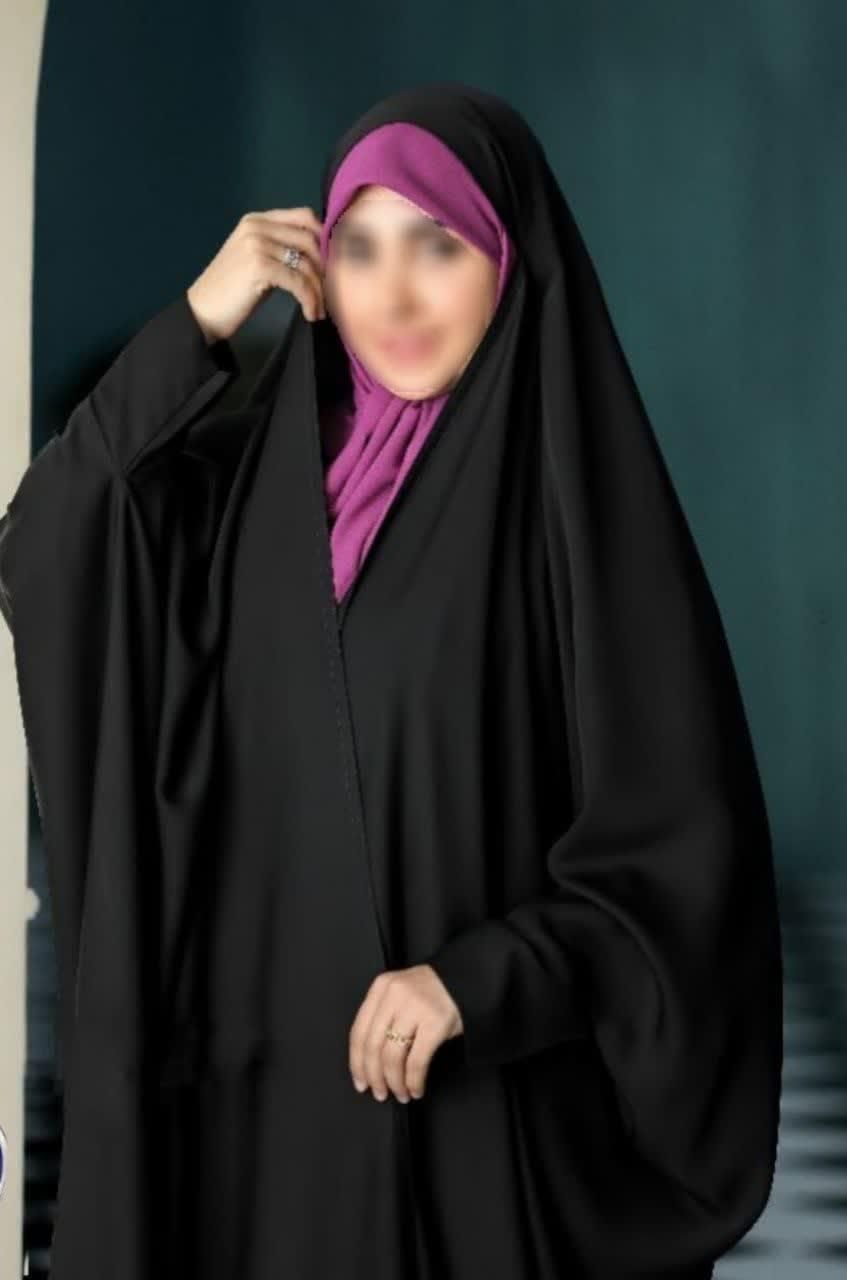 چادر مشکی عبایی و دانشجویی ساده وکار شده کد kp023|لباس|گرگان, |دیوار